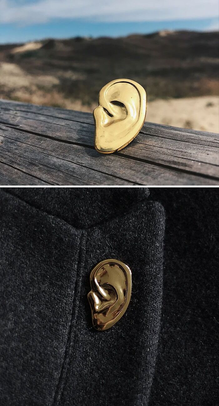 Vincent Van Gogh Ear Pin