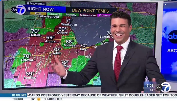 Weatherman Stunned To Discover His TV Is A Touch Screen, And The Internet Can’t Get Enough - 5