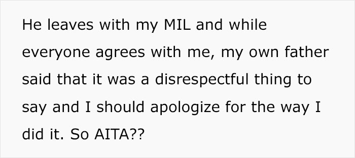 “I Said That He Could Starve”: Sexist Father-In-Law Left Family Gathering After Woman Refused To Serve Him Dinner “I Said That He Could Starve”: Sexist Father-In-Law Left Family Gathering After Woman Refused To Serve Him Dinner