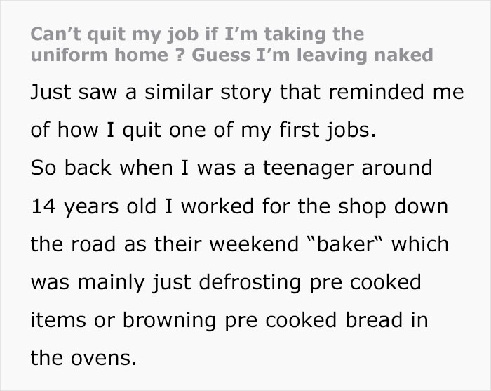 Management Hopes To Con A 14-Year-Old Into Working A Few Weeks More, Guy Maliciously Complies And Outsmarts Him - 2