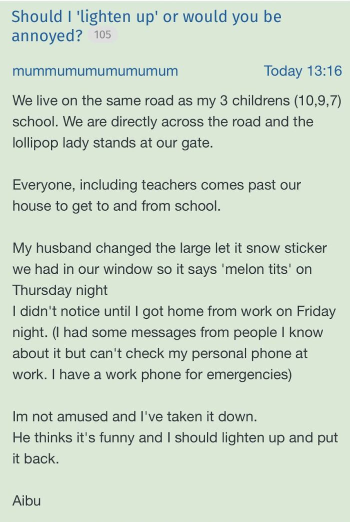 Mumsnet Madness