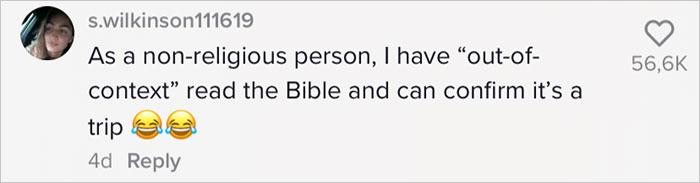 Man Jokingly Analyzes Bible Stories As Non-Religious Literature And Finds It “Just Objectively Hilarious” Man Jokingly Analyzes Bible Stories As Non-Religious Literature And Finds It “Just Objectively Hilarious”