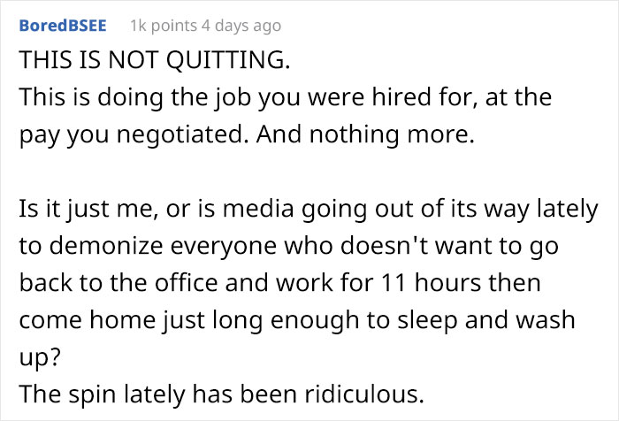 Employees Stop Going Above And Beyond At Work And Join "Quiet Quitting" Trend, But Bosses Are Not Happy Employees Stop Going Above And Beyond At Work And Join "Quiet Quitting" Trend, But Bosses Are Not Happy