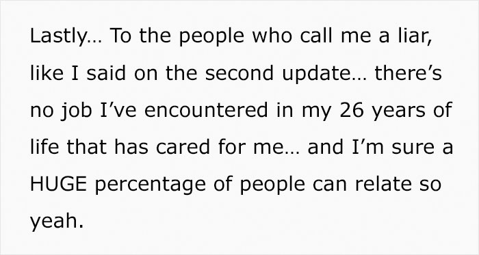 Longtime Worker Gets Fired For Being Late For The First Time Ever, So His Colleagues Let The Boss Know They're Not Disposable - 11