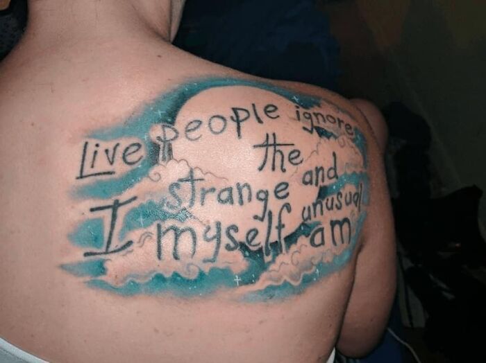 Live People Ignore ... What???