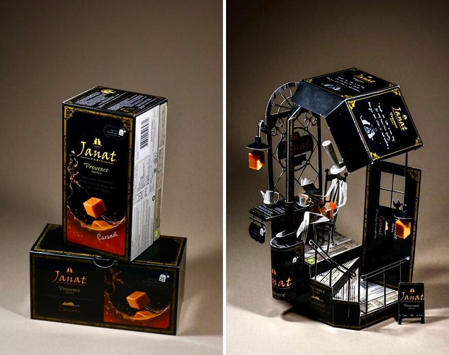 A Japanese Artist Gives Food Packages A Second Life By Turning Them Into Works Of Art (20 New Pics)