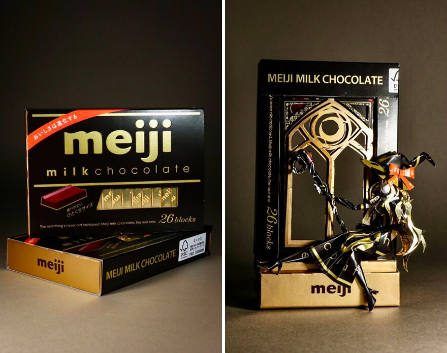A Japanese Artist Gives Food Packages A Second Life By Turning Them Into Works Of Art (20 New Pics)