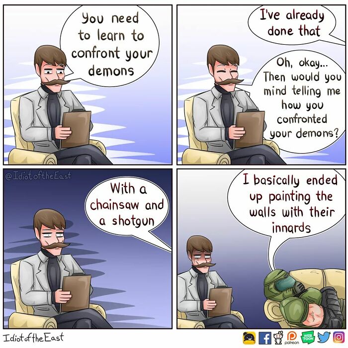 Artist Creates Fun Comics That Illustrate Familiar Life Situations (New Pics)