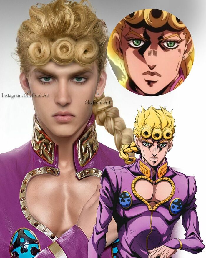 Giorno Giovanna From Jojo’s Bizzare Adventure