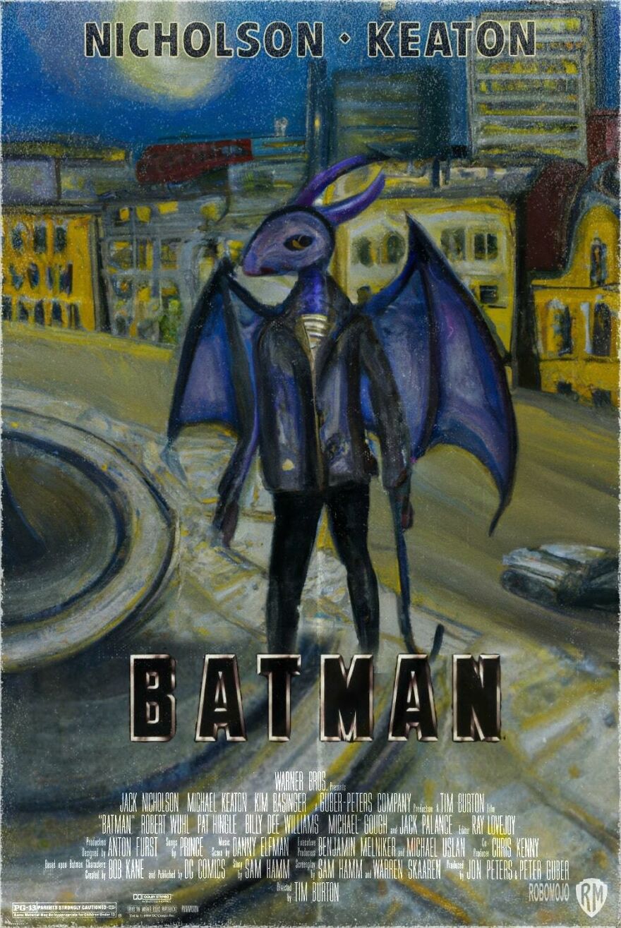 Artist Recreates Movie Posters Based On Description