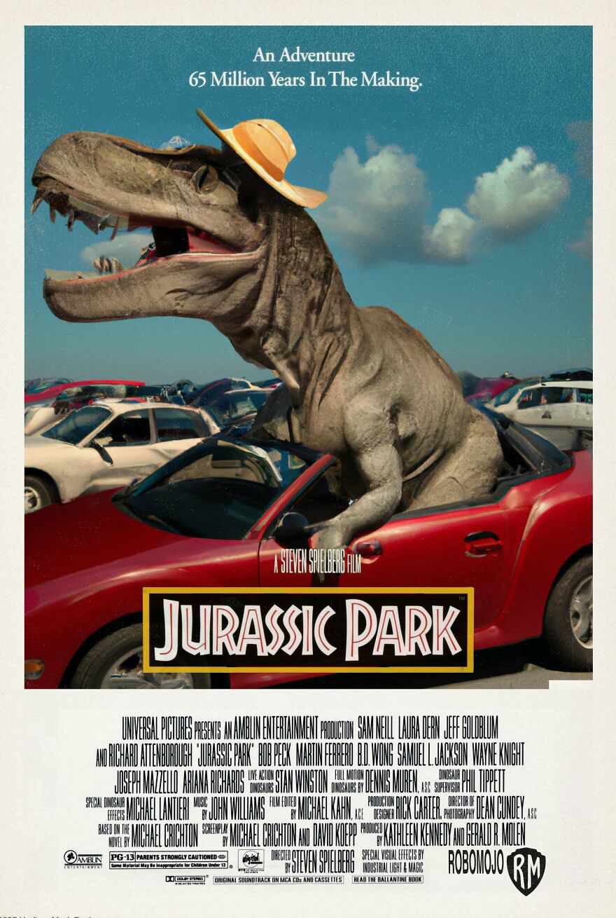 Artist Recreates Movie Posters Based On Description