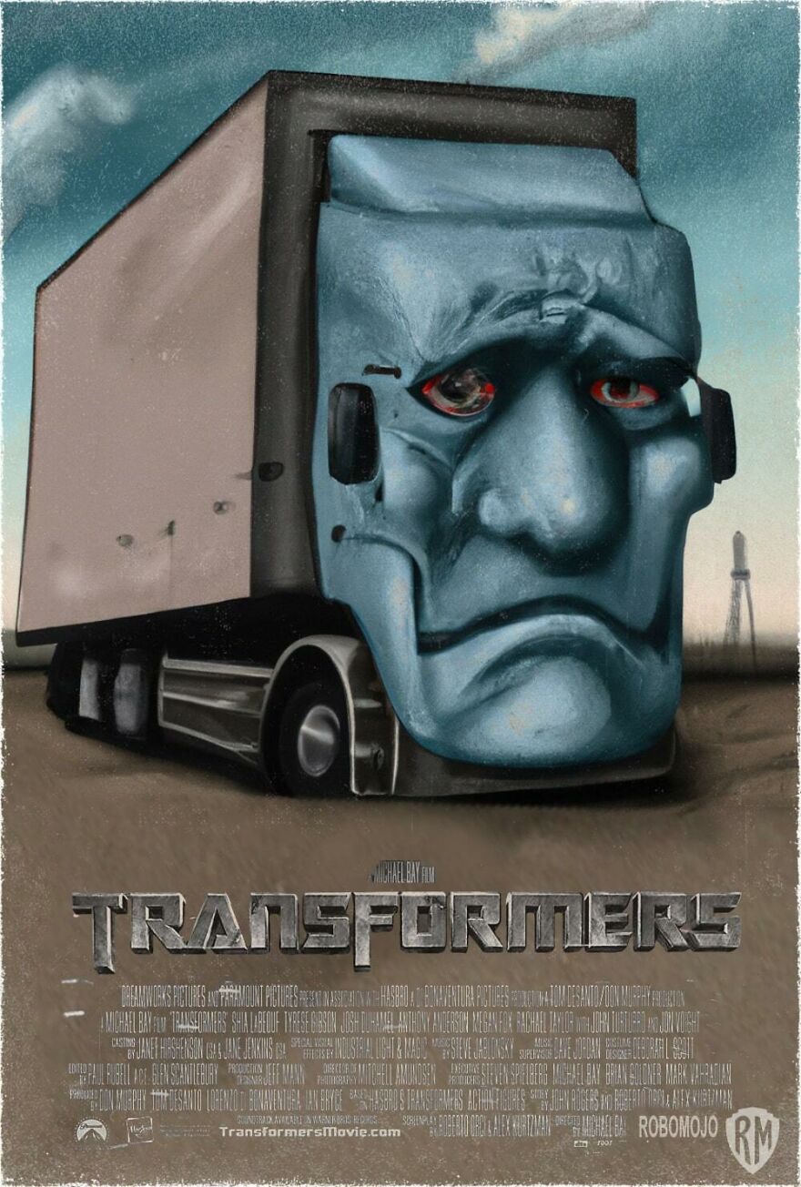 Artist Recreates Movie Posters Based On Description