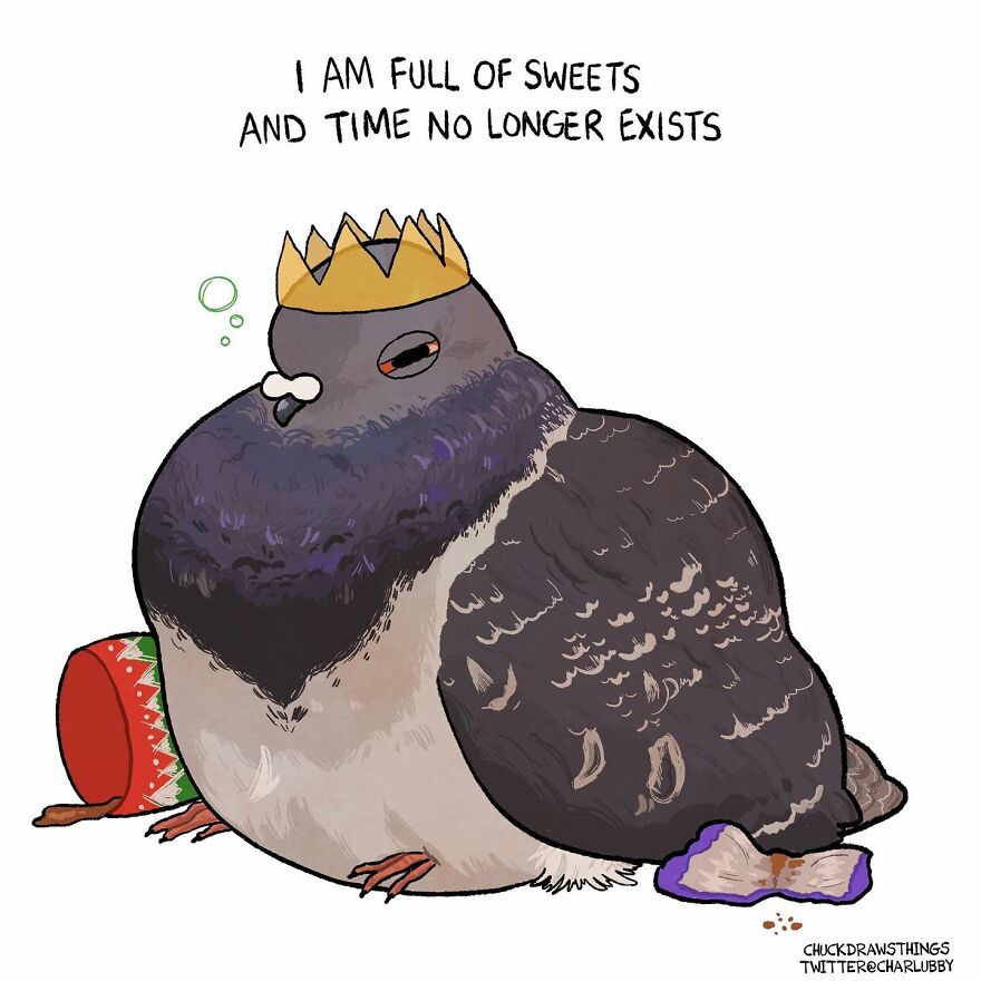 Artist Who Lives With Anxiety And Depression Creates A Pigeon As The Narrator Of His Comics That Will Bring A Smile To His Face (Interview With Artist)