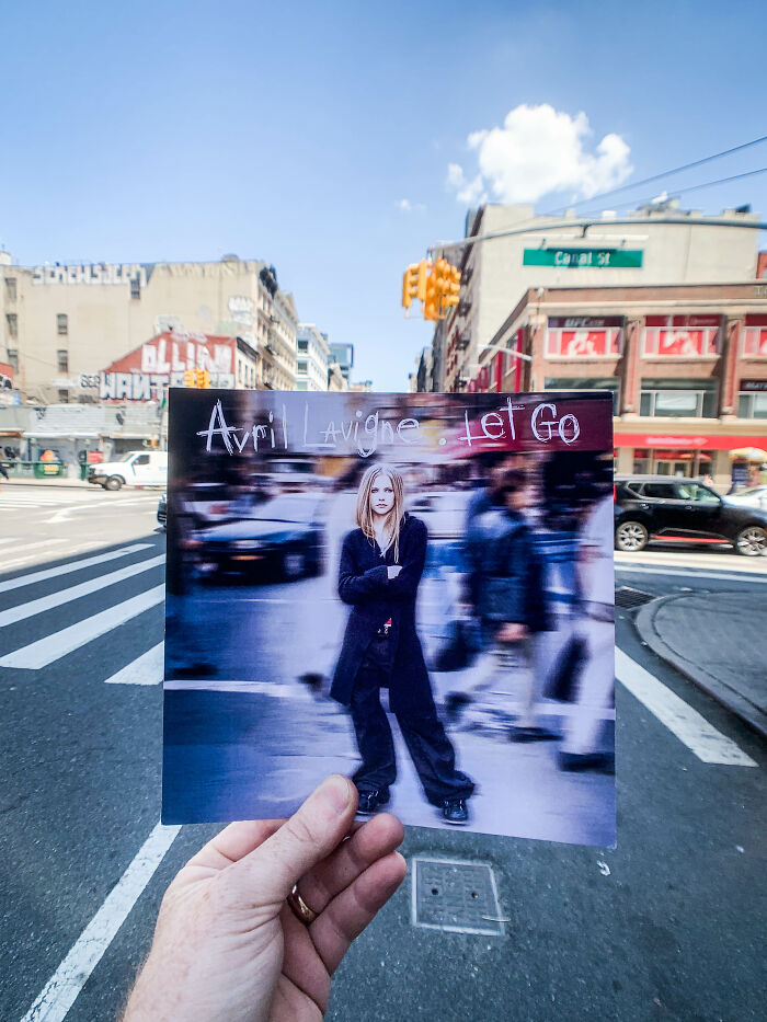 Avril Lavigne In 2002 For The Cover Of Her Album Let Go. Original Photo By John Arsenault