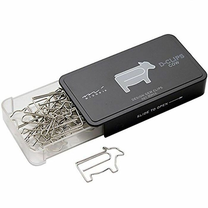 Paper Clips In A Shape Of A Cow - $13.48