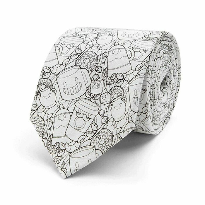 DIY Coloring Book Tie - $29.99