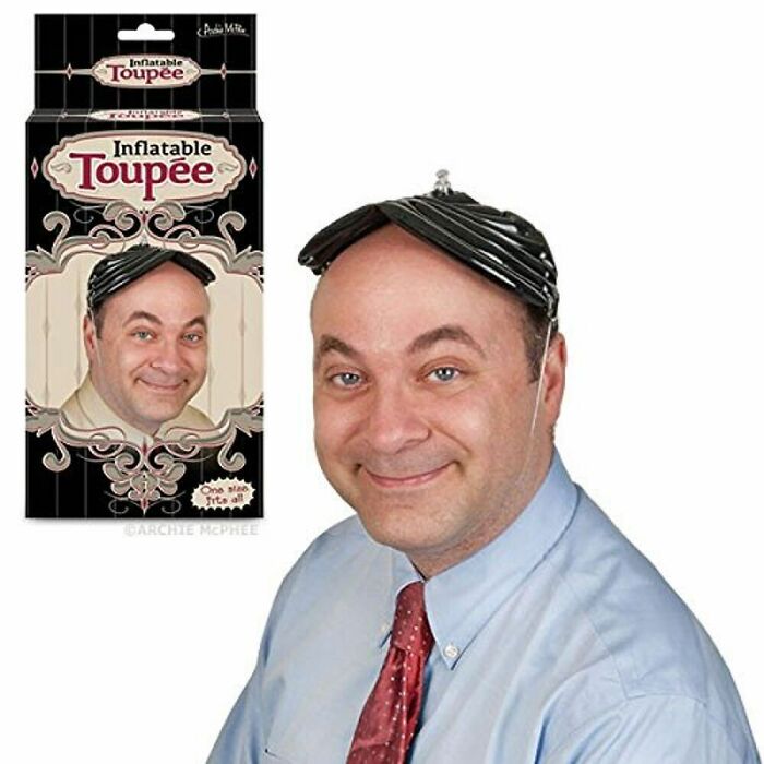 Inflatable Toupee