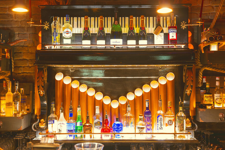 The Kraken Found A Sanctuary In This Underwater-Themed Bar "The Abyss Pub" Which Was Designed By Us