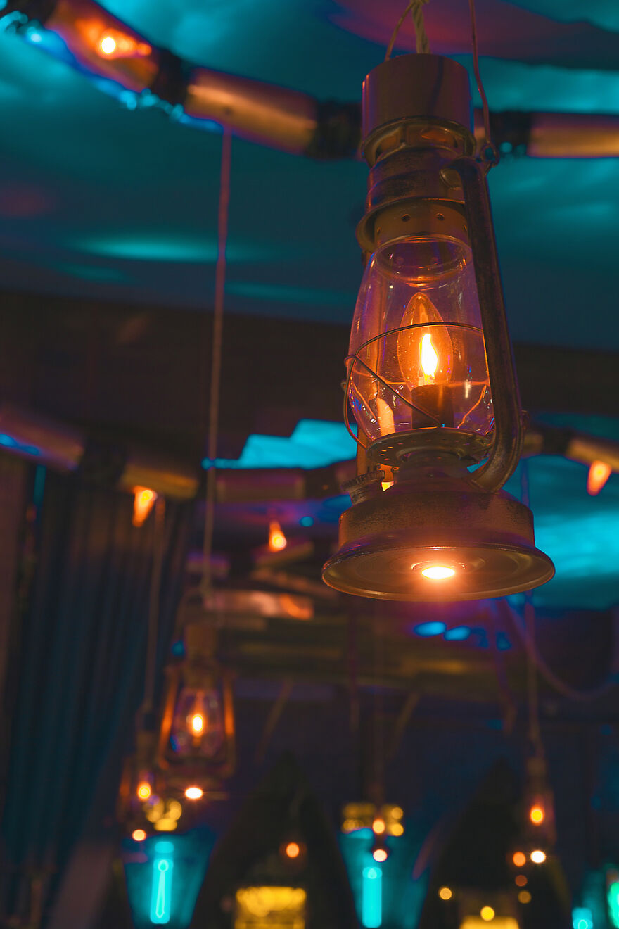 The Kraken Found A Sanctuary In This Underwater-Themed Bar "The Abyss Pub" Which Was Designed By Us