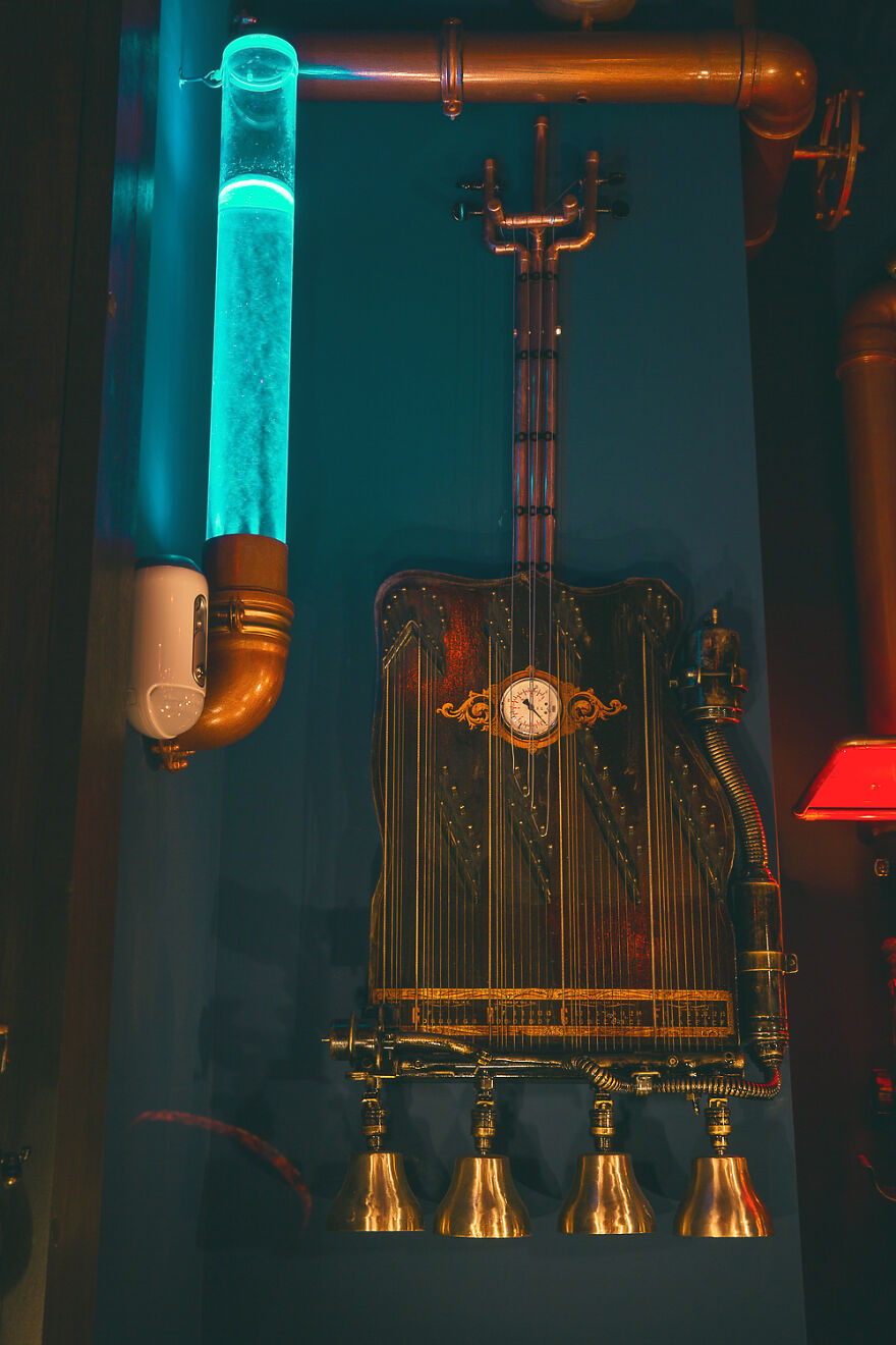 The Kraken Found A Sanctuary In This Underwater-Themed Bar "The Abyss Pub" Which Was Designed By Us