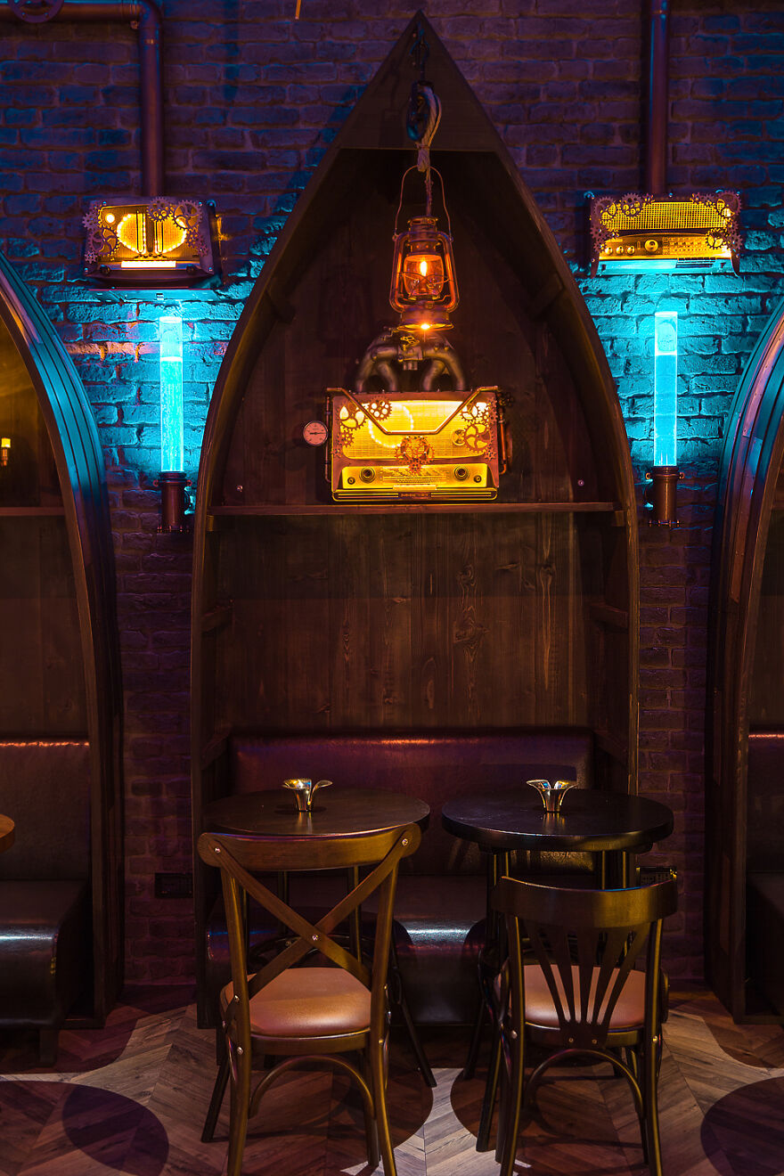 The Kraken Found A Sanctuary In This Underwater-Themed Bar "The Abyss Pub" Which Was Designed By Us