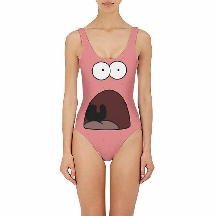 Shocked Patrick One Piece Swimsuit