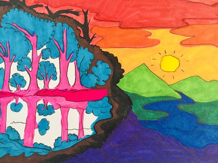 Progress Flag Landscape (I’m Still Learning)