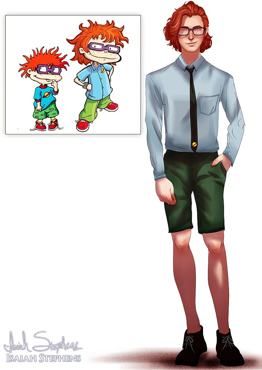 Chuckie Finster From Rugrats
