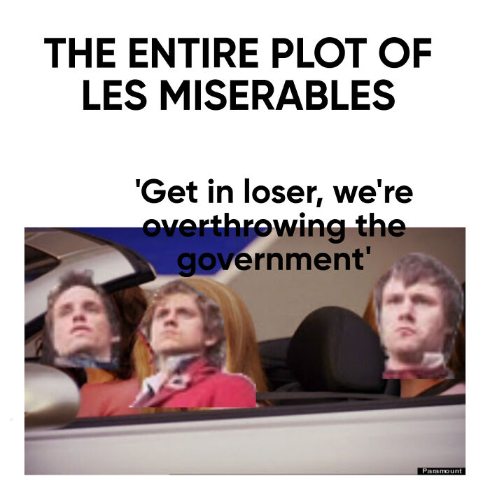 The Theatre Kids Will Get It.....