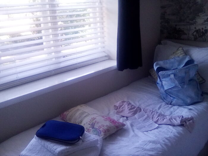 Twin Room From A Few Years Ago (Sorry It's So Cluttered, I Was Unpacking At The Time!)