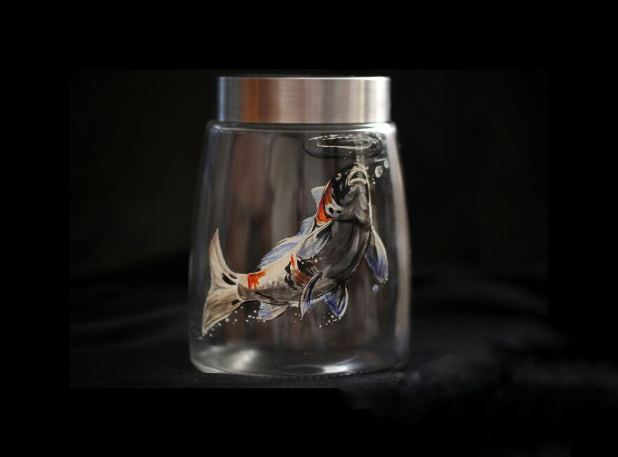 I Do Crazy Detailed Paintings On Glass, Which You Can Also Use