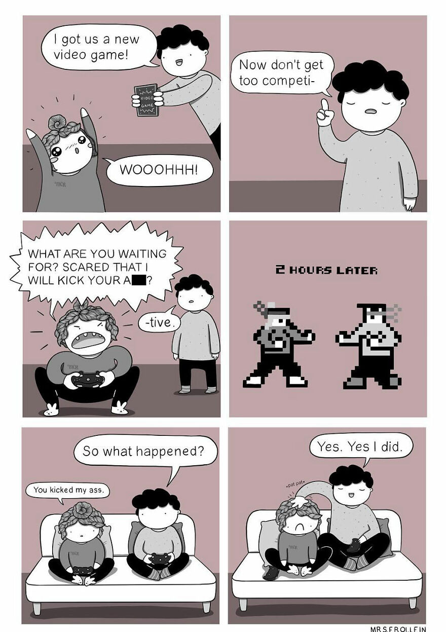 I Made Comics That Will Hopefully Make You Feel Good :)