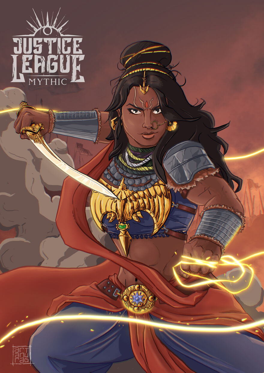 I Reimagined The Justice League In An Indian Mythological Setting