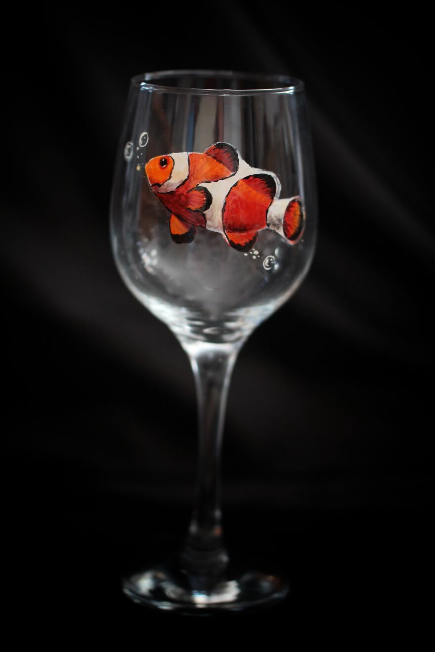 I Do Crazy Detailed Paintings On Glass, Which You Can Also Use