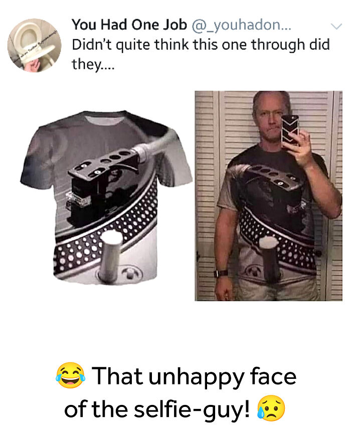 I Feel Sorry For Him, Yet I Can't Stop Laughing