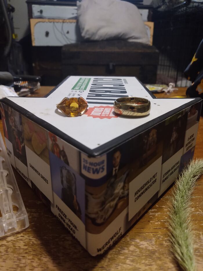 Mine Is One "New"(Antique) And One Older One. Yes, I'm A Lotr Fan