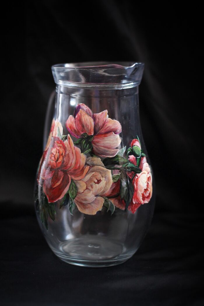 I Do Crazy Detailed Paintings On Glass, Which  You Can Also Use