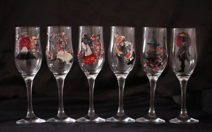 I Do Crazy Detailed Paintings On Glass, Which  You Can Also Use