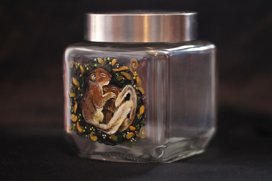 I Do Crazy Detailed Paintings On Glass, Which You Can Also Use