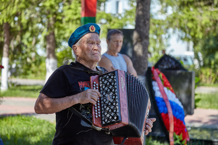 Celebration Of The Airborne Troops Of Russia In A Provincial Town