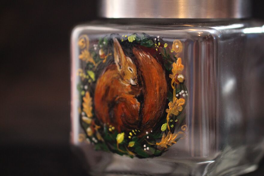 I Do Crazy Detailed Paintings On Glass, Which You Can Also Use