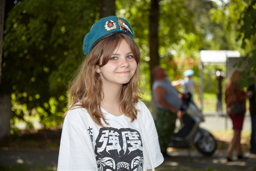 Celebration Of The Airborne Troops Of Russia In A Provincial Town