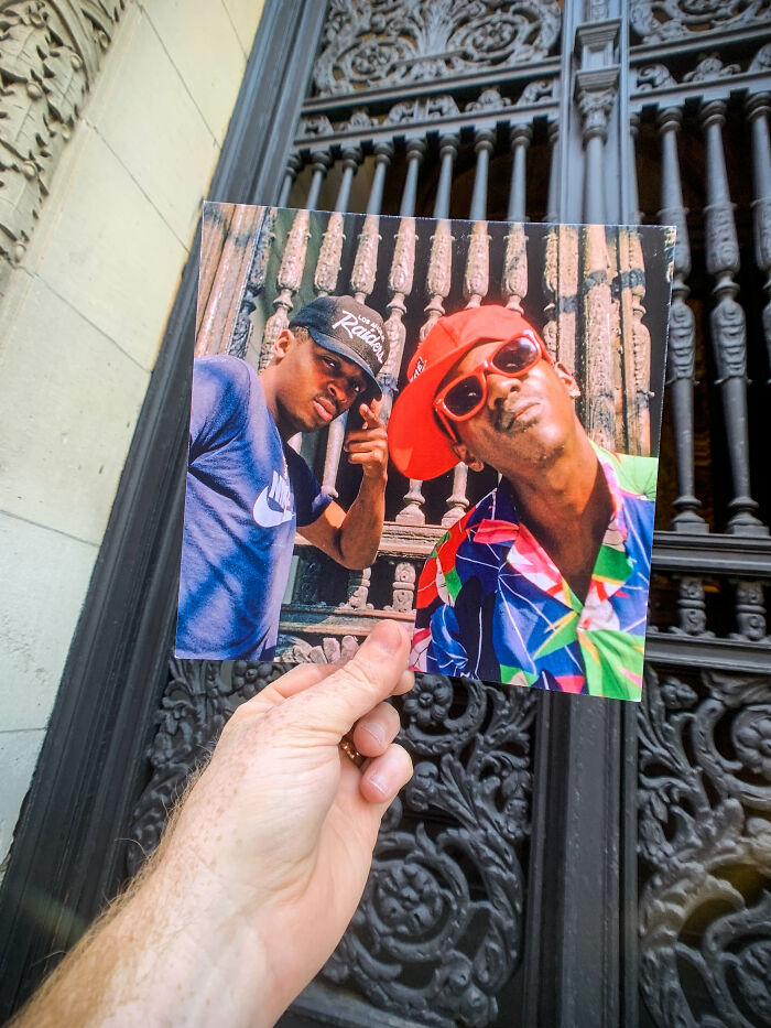 Public Enemy In New York City. Original Photo By Glen E. Friedman