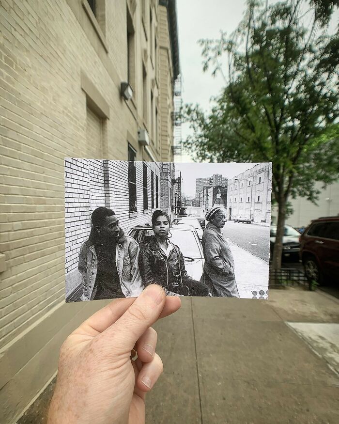 Photograph Of Tupac And Treach On The Set Of Juice In 1991. Taken By Peter Frankfurt