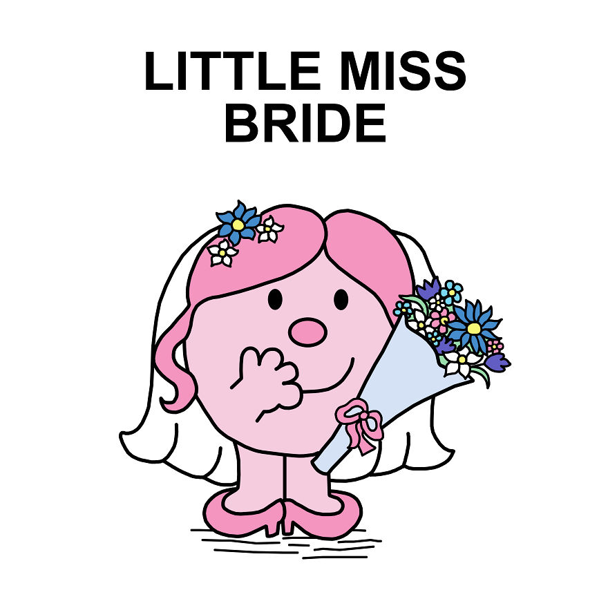 Little Miss And Mr. Men: 32 Illustrations By Me