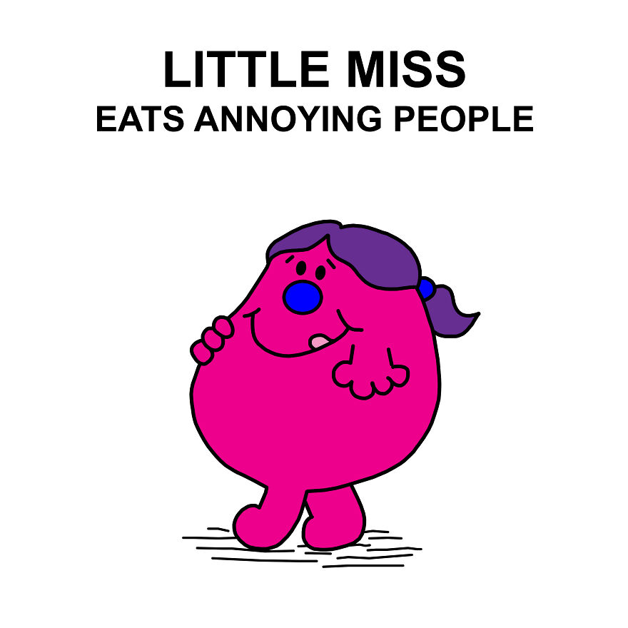 Little Miss And Mr. Men: 32 Illustrations By Me