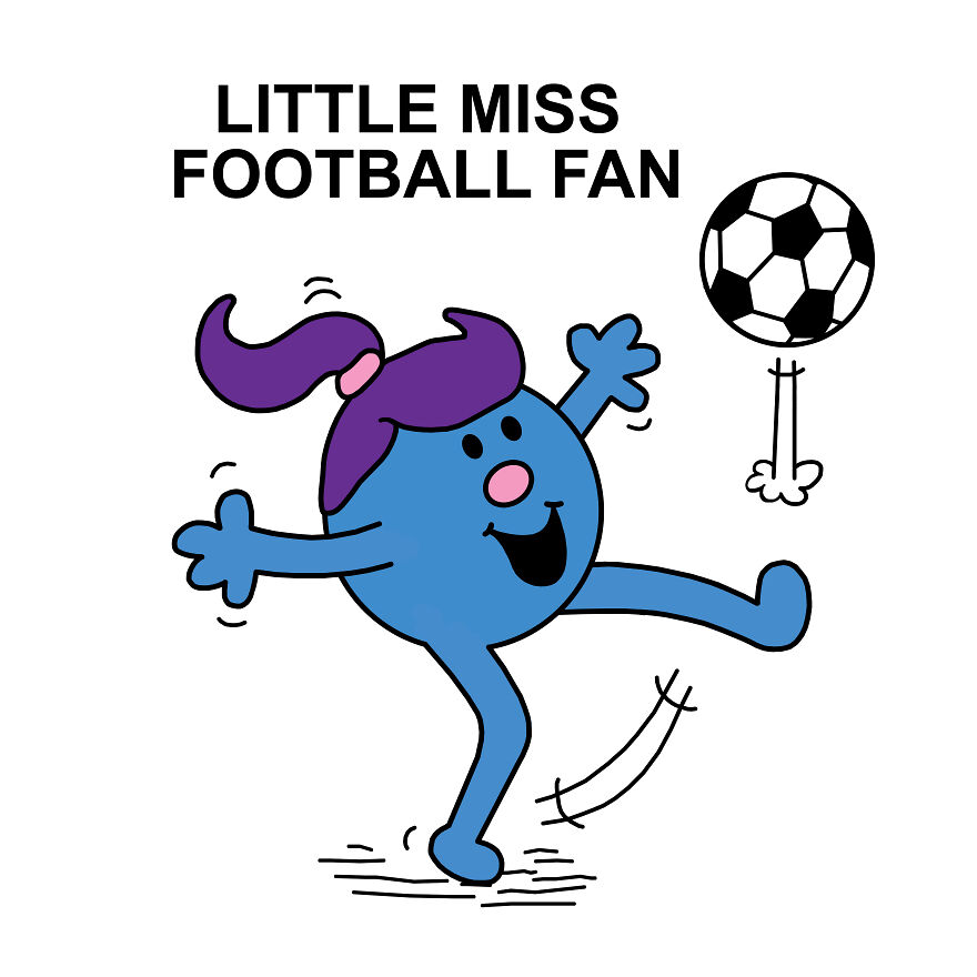 Little Miss And Mr. Men: 32 Illustrations By Me