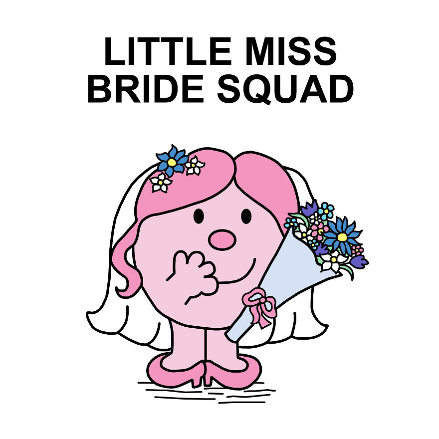 Little Miss And Mr. Men: 32 Illustrations By Me