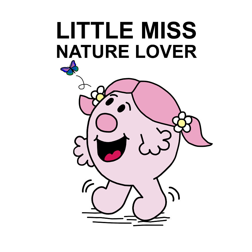 Little Miss And Mr. Men: 32 Illustrations By Me