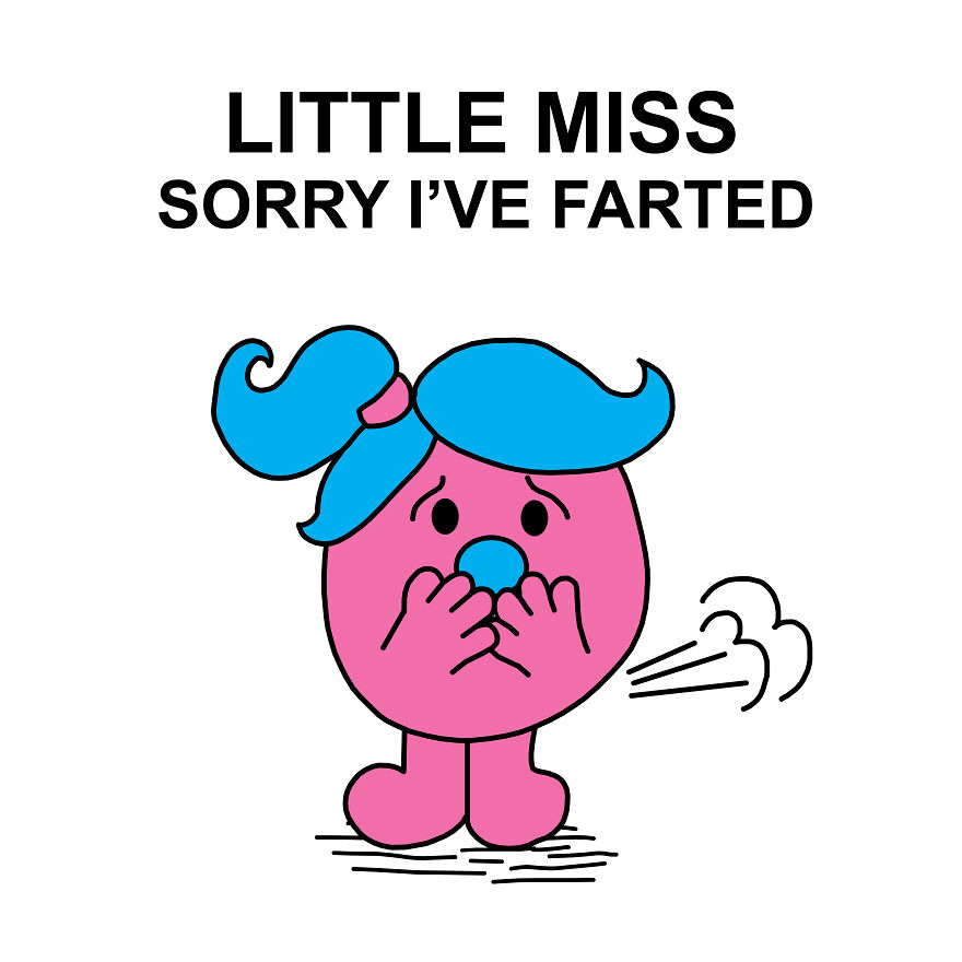 Little Miss And Mr. Men: 32 Illustrations By Me